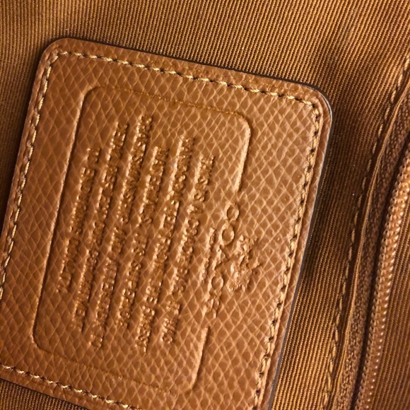 Coach tan leather handbag - Picture 4 of 4
